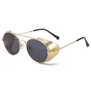 lentes de sol de moda estilo europeo y americano nuevos steampunk moda elegantes gafas de sol redondas retro77301goods en stock pxma