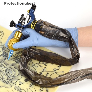 Protectionubest 100Pcs 78cm Tattoo Clip Cord Sleeves Bags Supply Disposable Covers Bags Machine NPQ