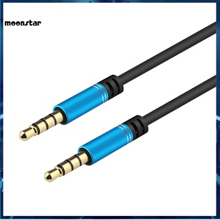 MS cable de Audio Jack de 3.5 mm de 3,5 mm macho a macho de alto cable auxiliar de alambre fuerte compatibilidad para portátil