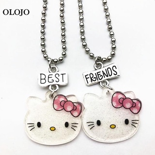 hello kitty buddy colgante nueva chica corazón lindo collar versión coreana de accesorios populares OLO (1)