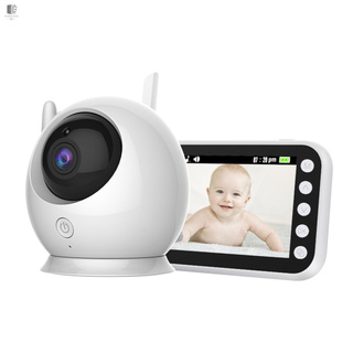 [smart home] monitor de bebé privado de 4,3 pulgadas con detección de temperatura de audio bidireccional monitor de niños