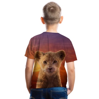 El rey león niños camiseta impresión 3D niños camiseta niños bebé camiseta NALA (3)