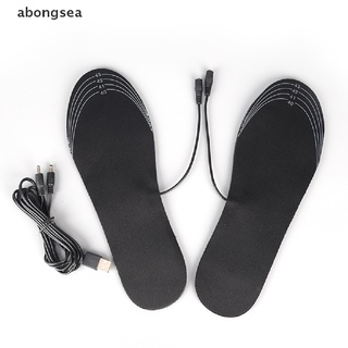 Abongsea/1 Par De Plantillas Calentadas Por USB Calentador De Zapatos De Pie De Invierno Al Aire Libre [Caliente]
