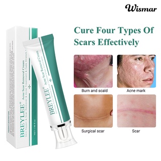 WISMAR Breylee crema de eliminación de cicatrices de acné tratamiento de estrías reparación del cuidado de la piel