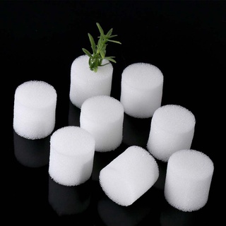 YUQIES White Planted Sponge Harmless Soilless cultivation Gardening Tools Natural Homemade 50 pcs Soilless Planting Hydroponic Vegetable/Multicolor (4)