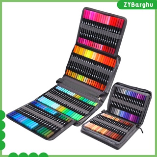 120 colores premium doble punta pincel rotuladores de pintura para libros manga caligrafía mano letras pintura escritura arte artesanía (7)