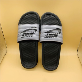 Nike hombres sandalia zapatillas Kasut Selipar Swag zapatillas mujeres hombres playa chanclas Unisex moda Casual interior y exterior zapatillas