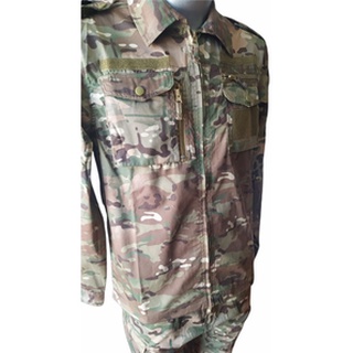Uniforme Multicam Militar Camisa + Pantalon Cargo (6)