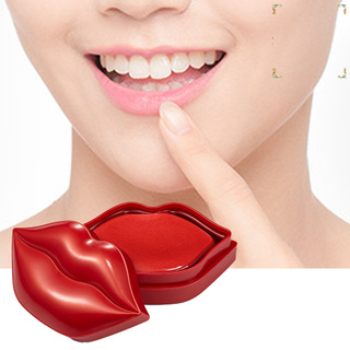 Albania 20 piezas de 60 g mascarilla de labios hidratante reparación de líneas de labios sintético cuidado de labios máscara de Gel para (1)