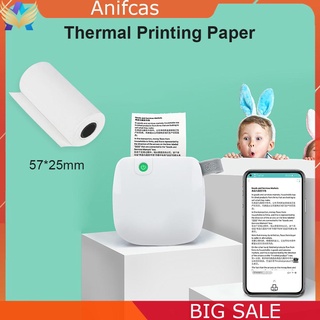 Ac-5 rollos de impresora térmica de papel de impresión instantánea etiqueta para impresora de fotos niños cámara (5)