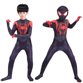 Niños Spider-Man superhéroe Cosplay disfraz de los niños Spiderman mono de araña hombre araña traje (6)
