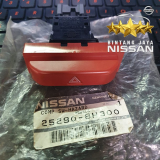 Original Nissan Xtrail T30 interruptor de peligro triángulo de emergencia