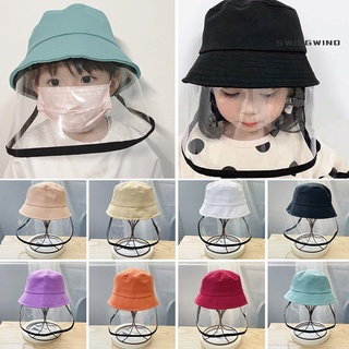sw_ anti-droplet visera cubo sombrero cara cubierta protectora gorra