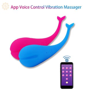 NA 10 Frequencímetro Vibrador De Silicone App Bluetooth Sem Fio Controle Remoto Vibração Ovocking Massagem Brinquedos @MX (3)