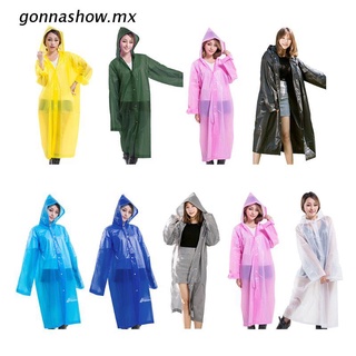gonnashow.mx impermeable manga ancha lluvia poncho portátil luz eva estilo largo engrosado impermeable al aire libre senderismo caza ropa de lluvia
