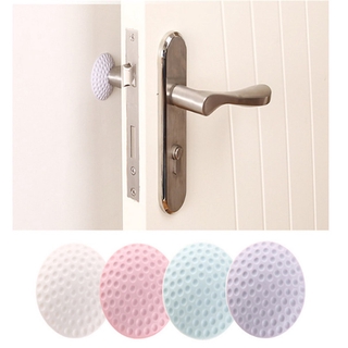 Candy Color hogar manija de la puerta parachoques de silicona bloqueo de bloqueo de choque almohadilla Protector de pared (1)