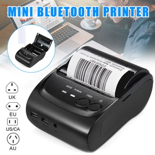 Mini impresora Bluetooth 58mm Bluetooth 4.0 USB impresora de recibos para iOS Android