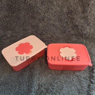 (Original TAPERWARE) caja de pañuelos (2) Tupperware caja de pañuelos