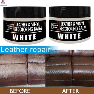 multifuncional limpiador de renovación de cuero crema de reparación para asiento de coche sofá color pasta renovar limpieza