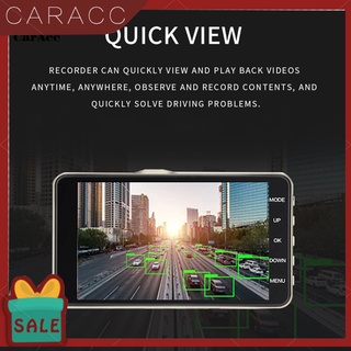 Caracc PVC Car DVR Loop Recording Hidden Dashcam 24H Parking Monitoring for Vehicles