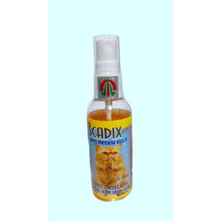 Scadix Spray para gato medicina sarna Demodex picazón, Etc.