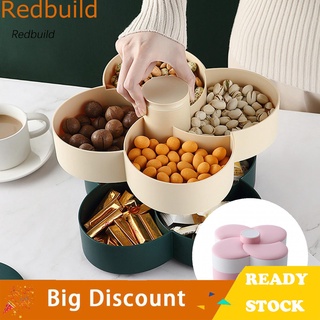 Redbuild bandeja de almacenamiento de caramelos multiusos para ahorrar espacio, bandeja de almacenamiento de caramelos de 360 grados de rotación para restaurante
