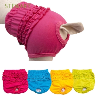STEWART Pet Supply perro Panty bordado ropa interior pantalones sanitarios lindo perro perro periodos algodón en temporada/Multicolor