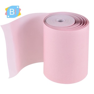 5 rollos de papel térmico rollo de 57x30 mm para peripage a6 bolsillo impresora térmica para paperang p1 mini impresora fotográfica rosa (1)