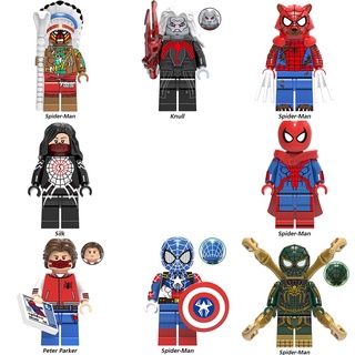 [Good0217] X0282 Marvel Super Heroes Spiderman Lego Minifigures Bloques De Construcción Juguetes Para Niños