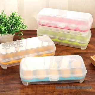 [beautifulandlovejr 0519] caja de almacenamiento de huevos de plástico para nevera y congelador huevos para nevera y congelador