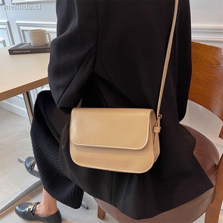 ☁ nicho textura vintage paquete 2021 nueva bolsa bolsa bolsa oblicua gama alta sentido de la moda paquete pequeño