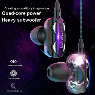 3.5mm Super Bass In ear HIFI Stereo Earphone Earbuds Headphone Headset With Mic