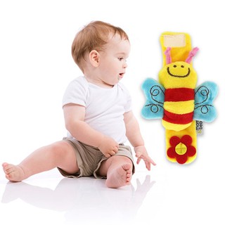 Sf banda de muñeca suave para bebés/bebés/suave/oveja/muñeca/juguetes de peluche