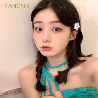 FANGSHI Simple amor pasadores dulce espejo flor Clips pelo accesorios coreano femenino aleación temperamento acrílico pico de pato Clip