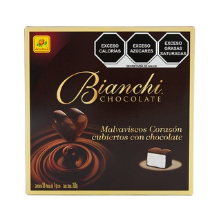 Bombones Forma de Corazón Bianchi Chocolate Caja con 50 piezas Envío Express