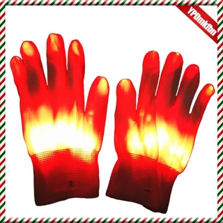 LED Light up Gloves Neon Rave Party Supplies Colorful Glow Finger Lights for Dark Party Supplies Toys Gift Halloween (8)
