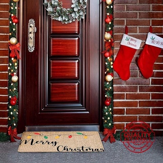 40*60cm Christmas Floor Mats Home Entrance Door Mats Carpet Door Bathroom Mats Mats Non-slip L7X0