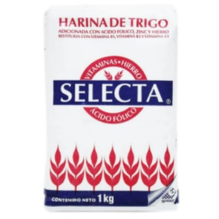 Harina de trigo Marca Selecta 1 kg