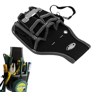 {Fa} 9 en 1 electricista cintura bolsillo herramienta cinturón bolsa destornillador utilidad titular (1)