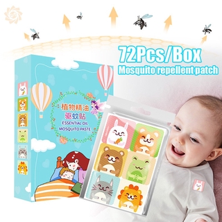 Electric72 piezas/caja adhesiva Repelente De Mosquitos/adhesivo De aceite esencial Para bebé/niño