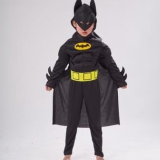 Batman disfraces/disfraces de personaje infantil/coste de juego superhéroe - S
