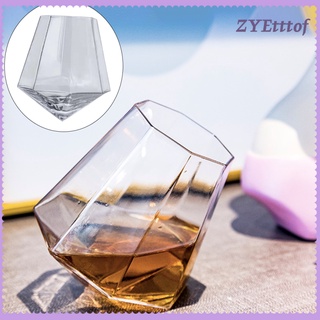 octagonal diamante copas de vino brandy única novedad elegante diamante octagonal cristalería octagonal vaso vaso octagonal