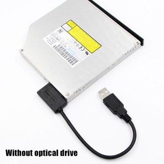USB 2.0 A Slimline SATA 7 + 6 13pin Portátil CD DVD Óptico A4Q5 E9J8 N1D3 Adaptador De Unidad A5T4