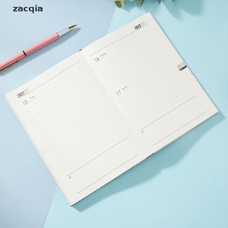 zacqia 1pc a5 planificador agenda cuaderno semanal objetivos habit horarios 2022 diario cuaderno mx