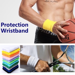 Pulsera deportiva de algodón absorbente de sudor pulsera de hombres mujeres cesta de voleibol deportes yoga esguince protector (1)