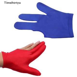 rtyu guantes de billar profesionales de nailon de 3 dedos/guantes de billar para billar mx