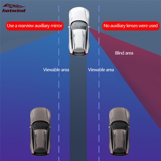 hotwind - espejos de punto ciego para coche, universal, gran angular, espejo lateral, retrovisor auxiliar, redondo
