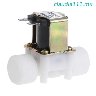 claudia111 3/4" DC 24V PP N/C Electric Solenoid Valve Water Control Diverter Device