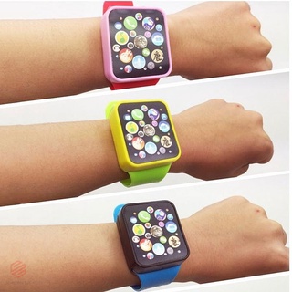 Relojes de pulsera inteligentes para aprendizaje temprano/reloj Digital con pantalla de poemas para niños/niños/niñas/cumpleaños