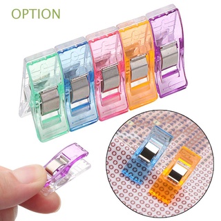 OPTION DIY Craft Diamond Painting Clips Sewing Accessories Cross Stitch Keep Painting Canvas Steady Patchwork Garment Clip Fabric Blinder Clips 5D Diamond Painting